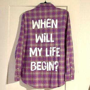 Cakeworthy Rapunzel Flannel NWT - Disney